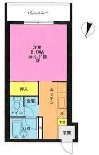 ジックス久が原【3階】の間取り