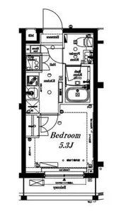 アークマーク目黒不動前 (禁煙)【2階】の間取り