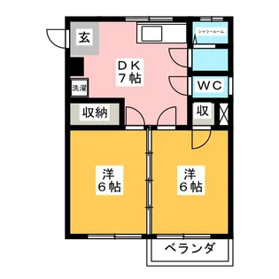一光静里ビル【3階】の間取り