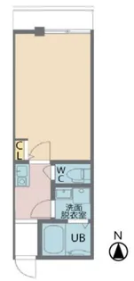 カインドネス八王子東中野【3階】の間取り