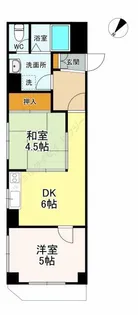 東京都大田区山王3【マンション】の間取り