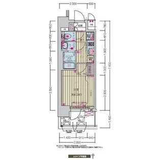 プレサンス千種駅前レガート【2階】の間取り