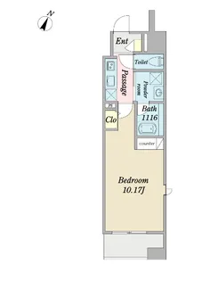 グリーンコート【4階】の間取り