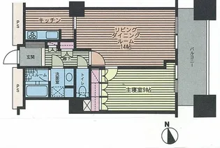 六本木ヒルズレジデンスB棟【24階】の間取り