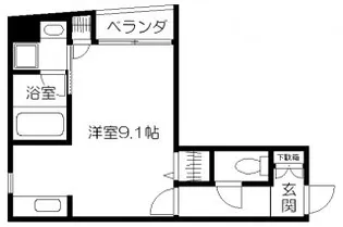 熊本県熊本市中央区神水1【マンション】の間取り