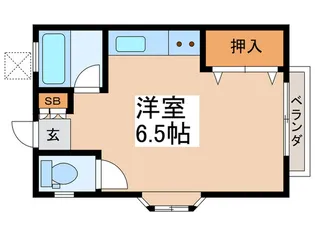 ブル-ム青戸【1階】の間取り