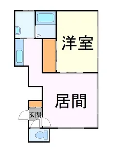 ヴィーブル南13【3階】の間取り