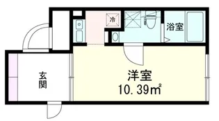 the10 AKABANE WEST【4階】の間取り