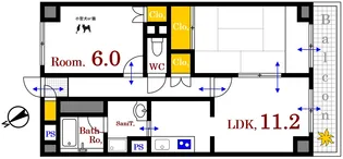 TOSOKUビル【3階】の間取り