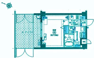 フェニックス西蒲田【1階】の間取り