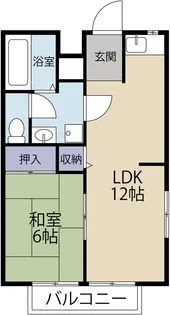 レジデンスウエダ【1階】の間取り