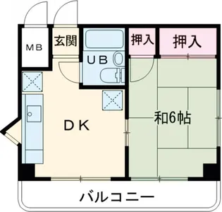 サンモール駒沢【2階】の間取り