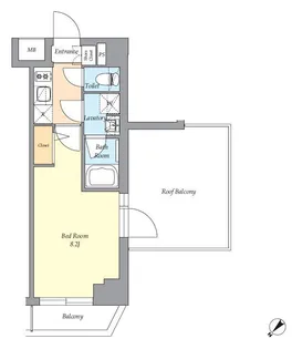 AIFLAT渋谷西原【5階】の間取り
