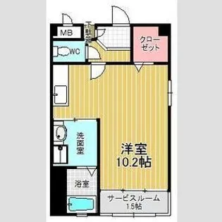 愛知県名古屋市緑区水広2【マンション】の間取り