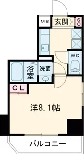 HY’s梅島Confort【3階】の間取り