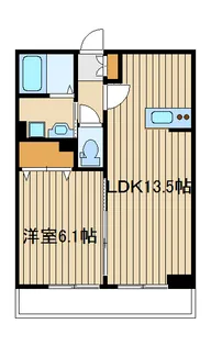 ローズガーデンパレス【1階】の間取り