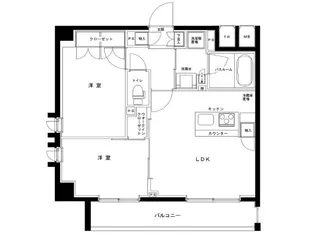 パティーナ大森【6階】の間取り