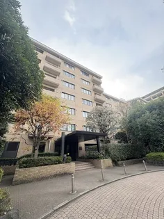 広尾ガーデンヒルズN棟【1階】の外観