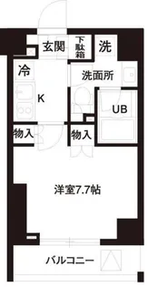 レジディア白金高輪【2階】の間取り