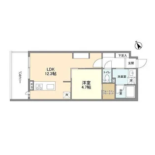 ACPレジデンス文京春日【4階】の間取り