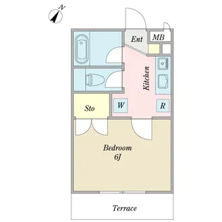 CORTYB【1階】の間取り