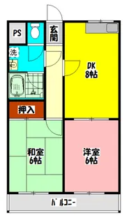 オスカー藤田【3階】の間取り