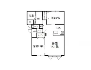ソリーソ【2階】の間取り