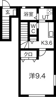 Pierre Homme(ピエール・オム)IV【2階】の間取り