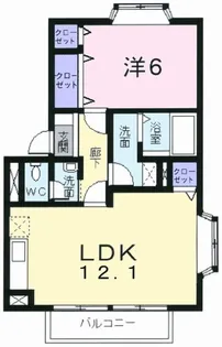 セントヒルズ【2階】の間取り