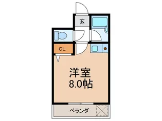 ブル-ハイム【1階】の間取り