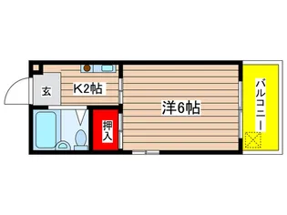 プリンセス八事【2階】の間取り