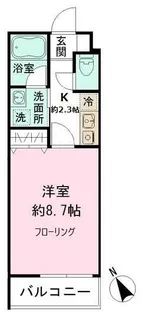 エグゼシャトー伍番館【3階】の間取り