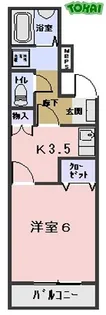 ロータリービルド松阪【6階】の間取り
