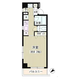 ブレコンプラザ銀座【5階】の間取り