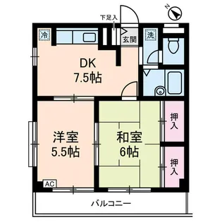 エステートピアMI【3階】の間取り