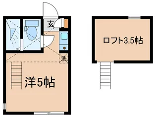 セレーノ・エクシア【2階】の間取り