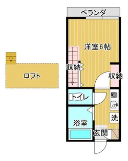 ベルトピア新潟14【2階】の間取り