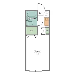 アクティブハイツ【1階】の間取り