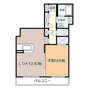 サンフォレストKT【3階】の間取り