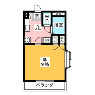 プリンセス21【2階】の間取り