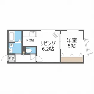 ノースステージ元町【2階】の間取り