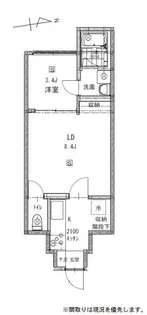 和FLAG【1階】の間取り