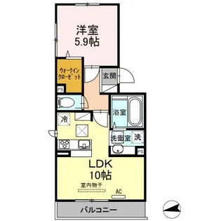 LSY 58【1階】の間取り