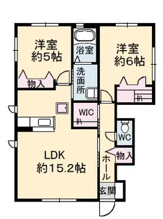 シャーメゾン山王田H棟【2階】の間取り