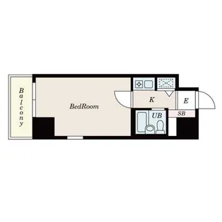 S-FORT錦糸町(旧プレスティウイン錦糸町)【6階】の間取り