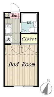 ロフトハウス銀河【1階】の間取り