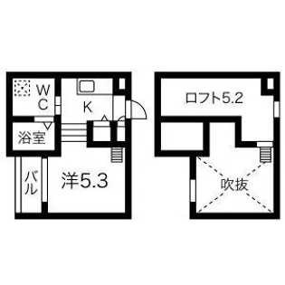 Courage【2階】の間取り