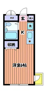 笠井ビル【3階】の間取り