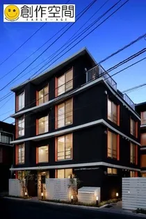 apartment KURO武蔵小山I【1階】の外観