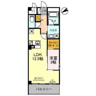 グランデオヴェスト【2階】の間取り